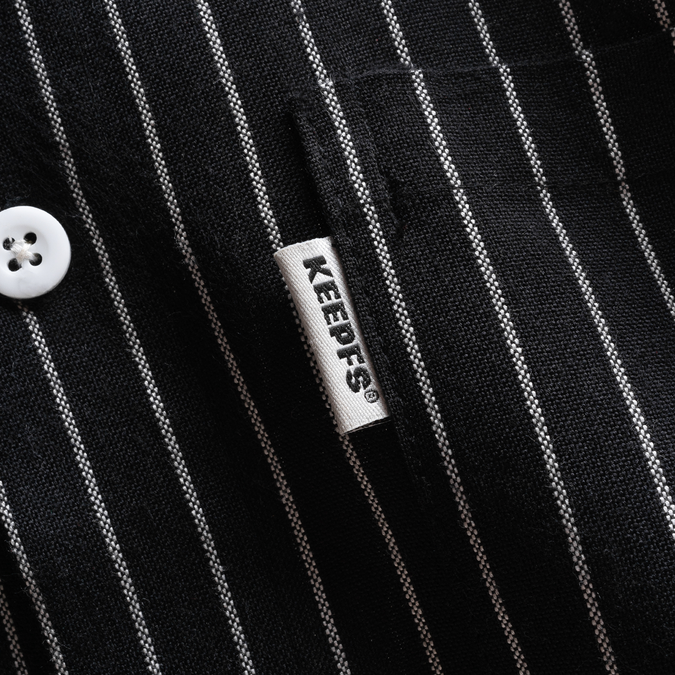 Button Up Shirt Boxy Striped - Divine - Image 5