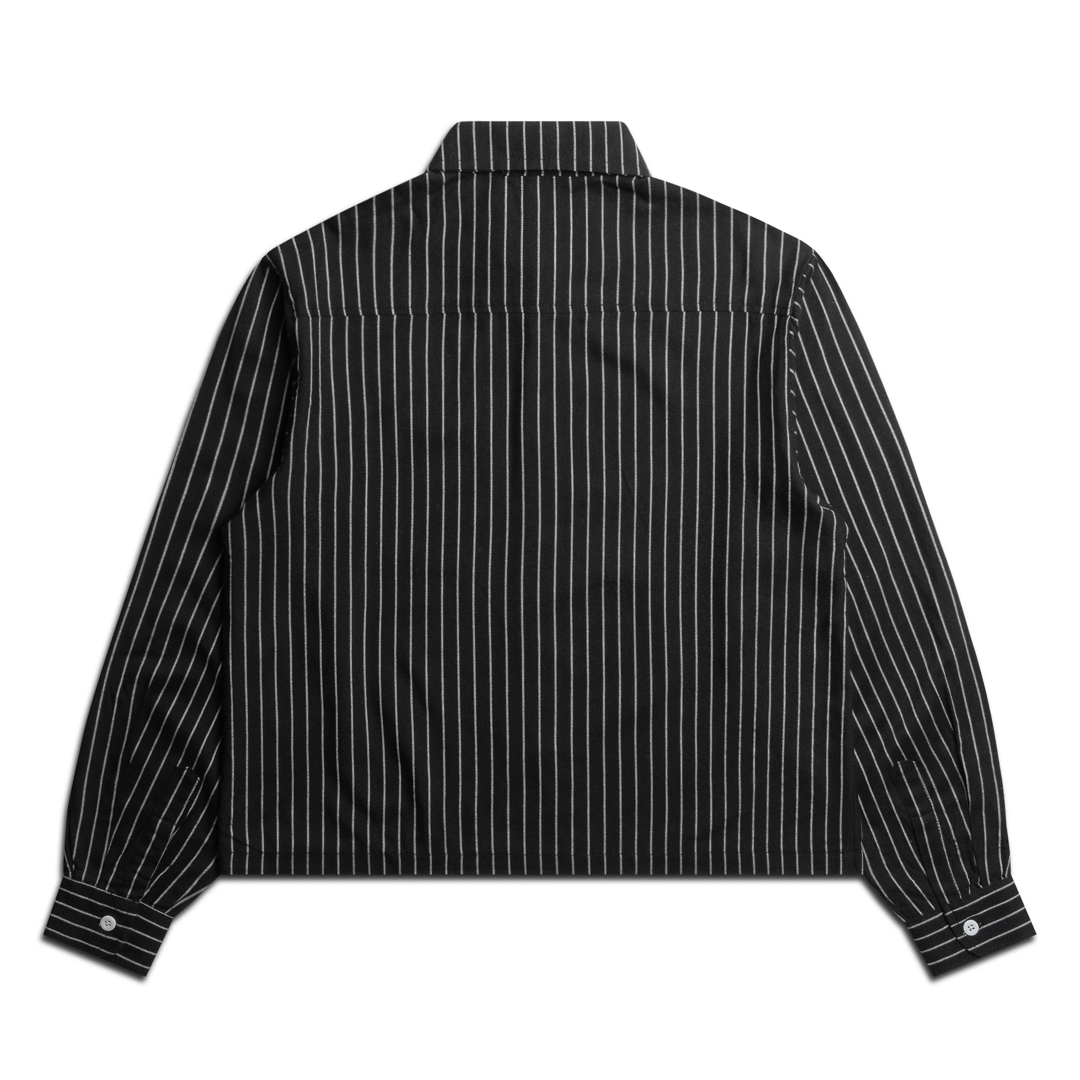 Button Up Shirt Boxy Striped - Divine - Image 2