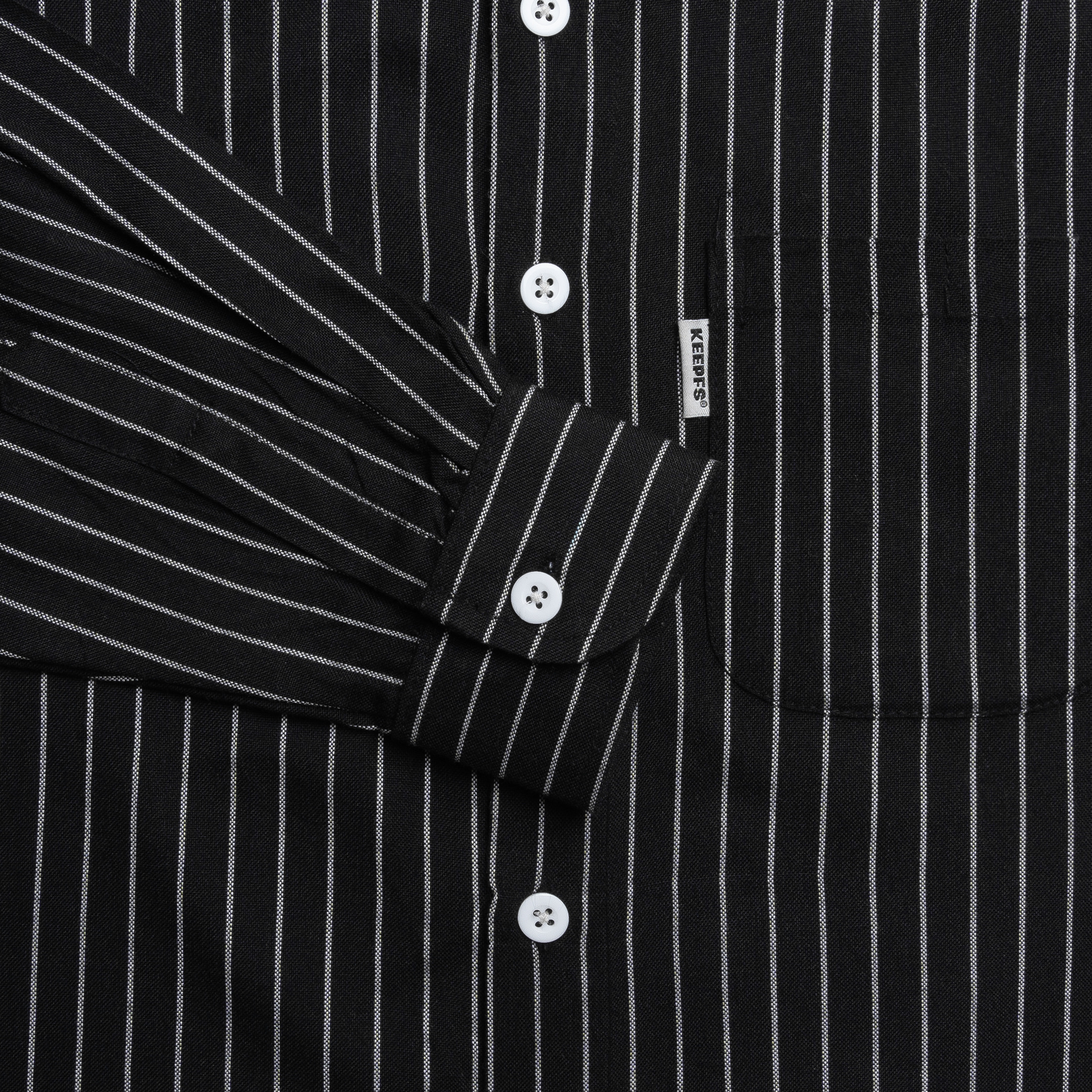 Button Up Shirt Boxy Striped - Divine - Image 9